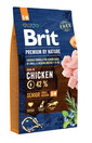 BRIT Premium By Nature Senior Small Medium S+M - Poulet pour chiens âgés de petites et moyennes races - 8 kg