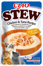 INABA CIAO Stew Plat au poulet et au thon pour chats 40 g
