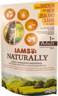 IAMS Naturally Aliment humide avec du poulet et de l'agneau de Nouvelle-Zélande en sauce 85 g