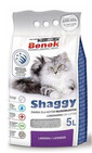 BENEK Shaggy Litière pour chats à la lavande 5 l