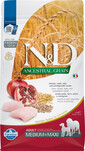 FARMINA N&D Ancestral Grain dog Adult Medium & Maxi Chicken & pomegranate - Poulet, grenade & céréales pour chiens adultes de moyennes et grandes races - 2,5 kg
