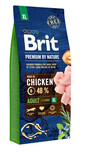BRIT Premium By Nature Adult Extra Large XL - Poulet pour chiens de très grandes races - 15 kg