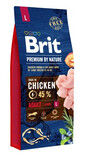 BRIT Premium By Nature Adult Large L - Poulet pour chiens adultes de grandes races - 15 kg
