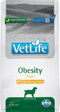 FARMINA VetLife Obesity Fish - nourriture diététique au poisson pour chiens adultes diabétiques - 2 kg