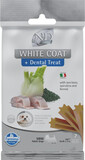 FARMINA N&D White Dental Treat Coat Sea bass Mini 60 g (7 pièce) friandise dentaire pour chiens de petites races