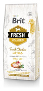 BRIT Fresh chicken with potato adult great life - Poulet frais & pommes de terre pour chiens adultes - 12 kg