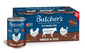 BUTCHER'S Original Recipe in gravy Mélange de saveurs avec légumes 6x400 g morceaux de bœuf, de dinde et de poulet en sauce pour chiens