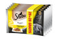 SHEBA Délicatesse en gelée Saveurs de volaille 85 g 4 + 4 GRATUITS x7