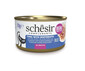 SCHESIR Thon aux sprats dans un bouillon pour chats 70 g