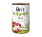 BRIT Pate&Meat duck - Pâtée de canard pour chiens - 400 g