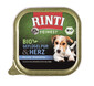 RINTI Feinest Bio Poultry Pure&Poultry hearts - volailles & cœurs de volailles - 150 g