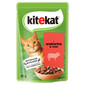 KITEKAT Boeuf en sauce 28x85 g pour les chats adultes