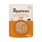 APPLAWS Cat Pouch - Nourriture humide foie et blanc de Poulet en gelée - 70 g