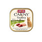 ANIMONDA Carny Country Adult Chicken&Veal&Vension 100 g Poulet, Veau & Porc pour chats adultes