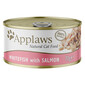 APPLAWS Cat Tin Whitefish & Salmon - Nourriture humide de poisson blanc et saumon - 70g