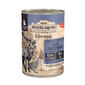WIEJSKA ZAGRODA Saveurs forestières Cerf avec caille nourriture humide pour chiots 400 g