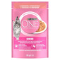 PURINA ONE Junior Cat Saumon et carottes 85g nourriture humide pour chatons