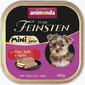 ANIMONDA Vom Feinsten Mini Junior Nourriture humide pour chiens de petites races au dinde, veau et pomme 100 g