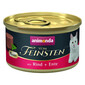 ANIMONDA Vom Feinsten Mousse au bœuf et au canard mousse pour chats 85g