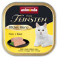 ANIMONDA Vom Feinsten Mild Menu Dinde & fromage pâtée pour chat 100 g