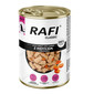 RAFI Classic Dinde et carottes en sauce – nourriture humide pour chiens de toutes races 1240 g