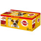 PEDIGREE Multipack Adult - Mix de boeuf, poulet, volaille et agneau en gelée - 40x100g
