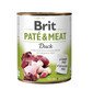 BRIT Pate&Meat Duck - Pâtée de canard pour chiens - 800 g