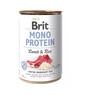 BRIT Mono Protein Lamb & Rice - nourriture monoprotéique agneau et riz - 400 g