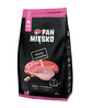 PAN MIĘSKO Veau avec caille pour chiots croquettes XS 20 kg